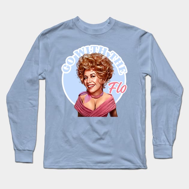 Flo Long Sleeve T-Shirt by Zbornak Designs